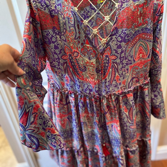 Colorful Paisley Dress - Picture 2 of 16